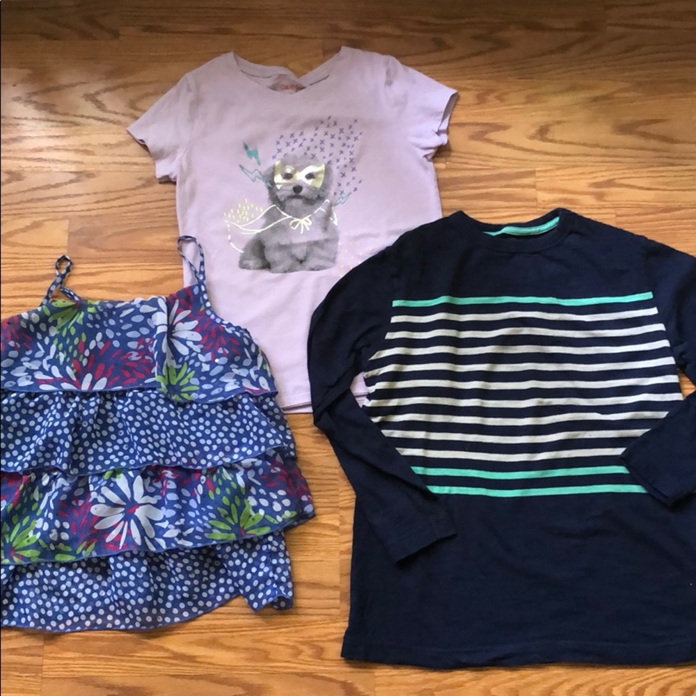 Old Navy/ 1989 Place Girls 7/8 lot of 3 shirts